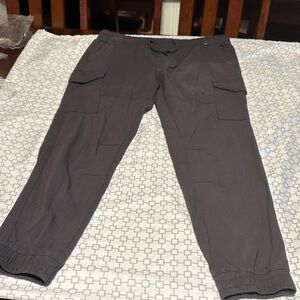 Men's Charcoal Cargo Pants